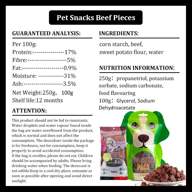 Go Love Beef Dog Snacks
