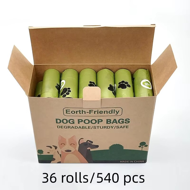 Eco-friendly and Biodegradable Pet Poop Bags for Dogs and Cats