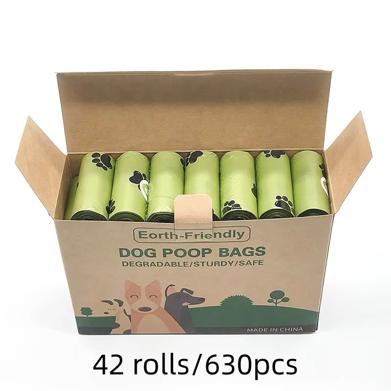 Eco-friendly and Biodegradable Pet Poop Bags for Dogs and Cats