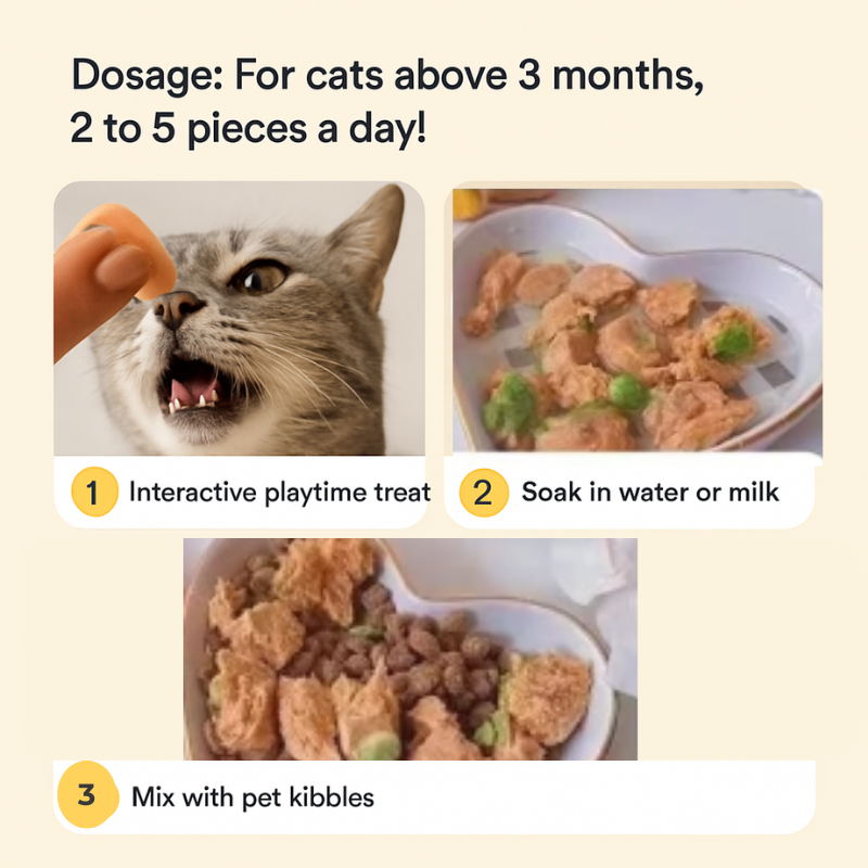 Go Love Paw Shaped Cat Treats