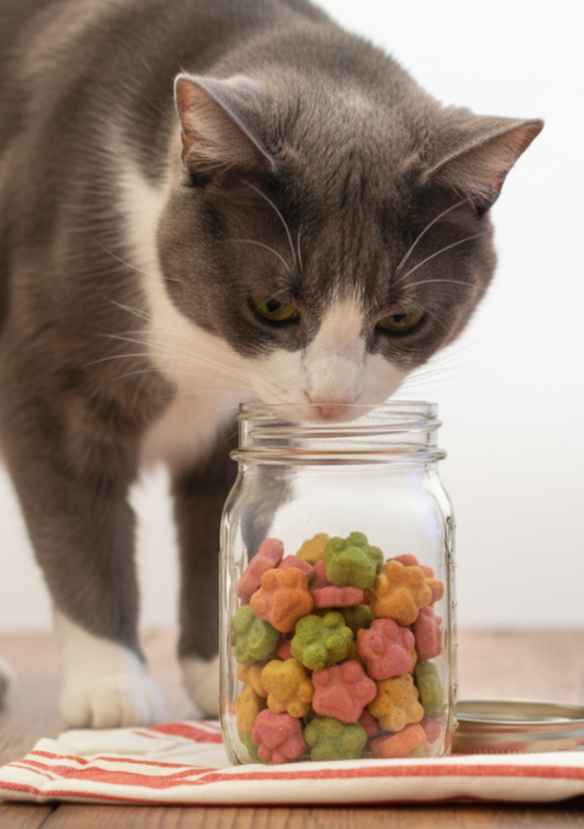 Go Love Paw Shaped Cat Treats